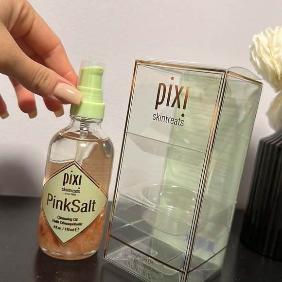 PIXI skintreats pink salt cleansing oil 118 ml. - Picture 8 of 8